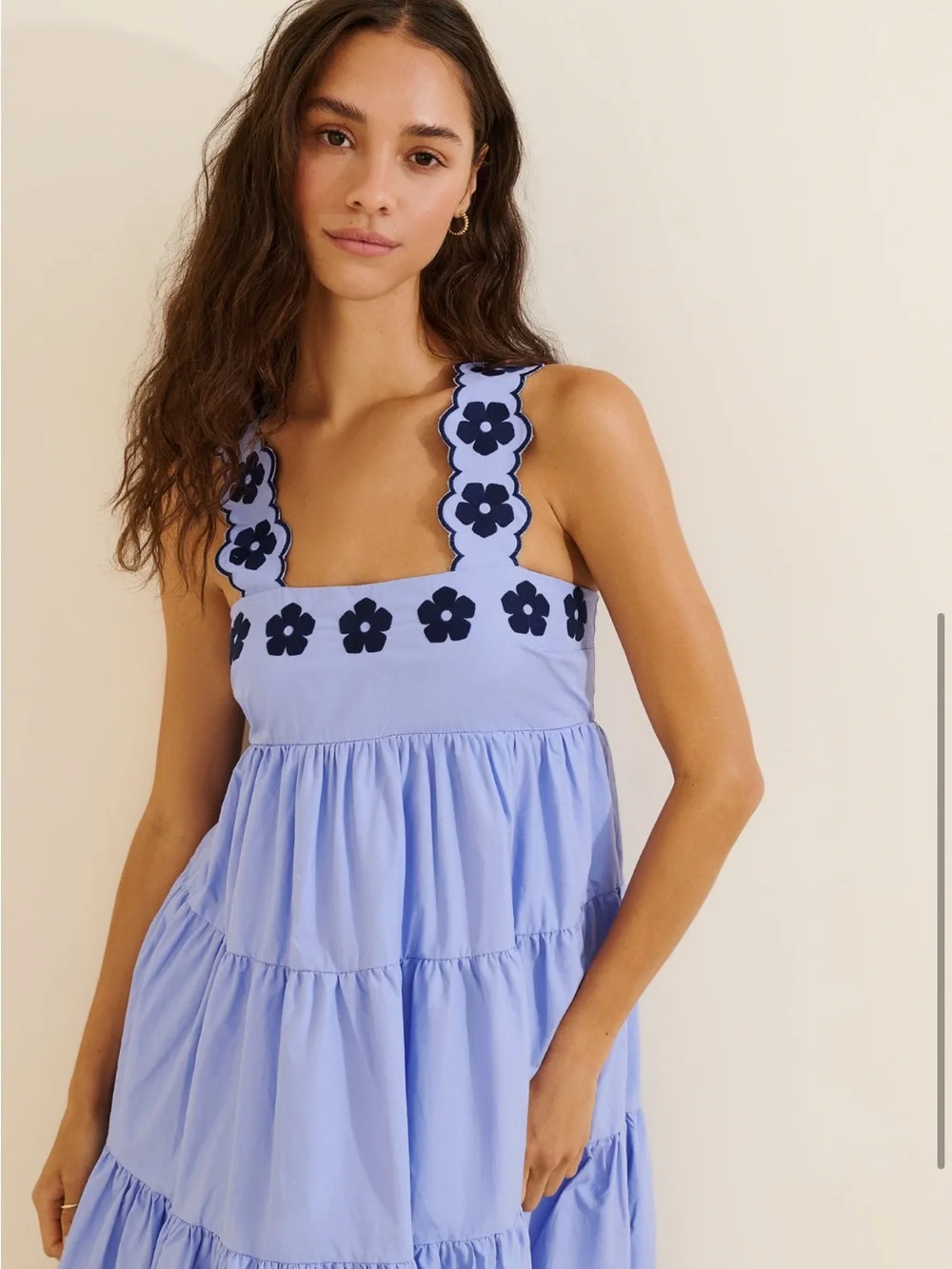 Anthropologie Helena Embroidered Dress - Picture 1 of 4